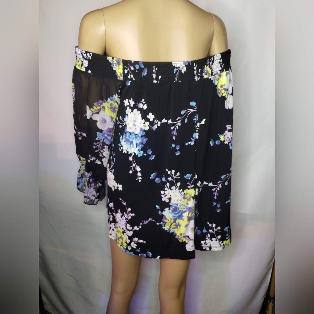 NWT Torrid women's plus size 4x off the shoulder  long sleeve blouse shirt top - Picture 4 of 6